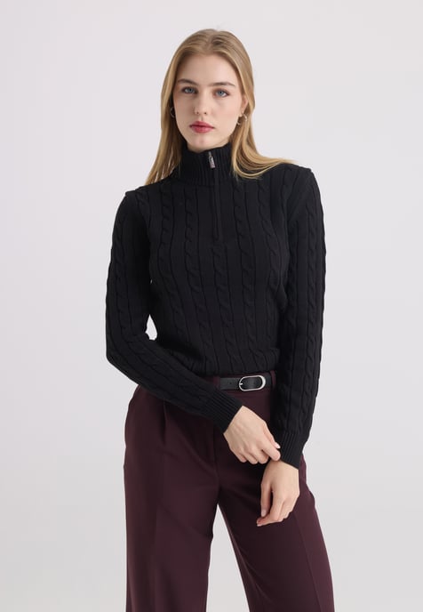 Cardigan Cable Knit Cardigan - Image 1