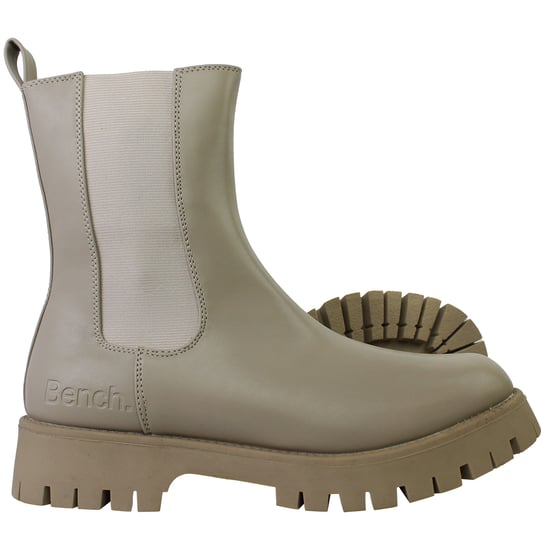 Bench Broomfield Womens Taupe Chelsea Boots - Image 4