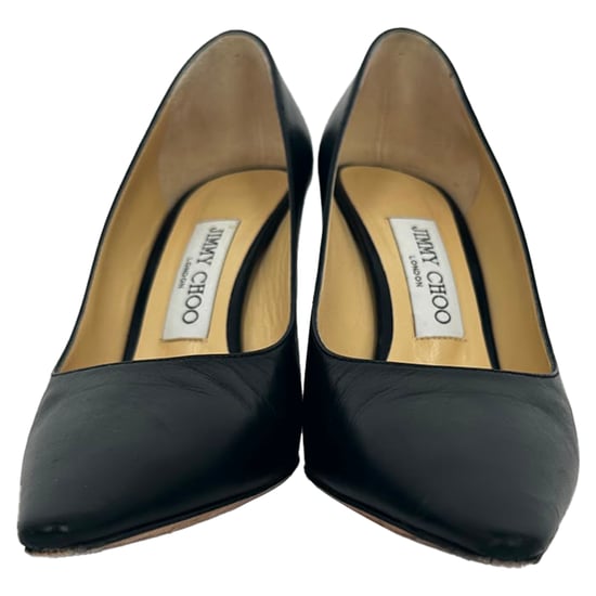 Jimmy Choo Romy 85 pumps in zwart leer - Image 3