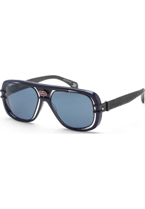 Bugatti 07 DK 56 BLU BK Sunglasses - Image 1