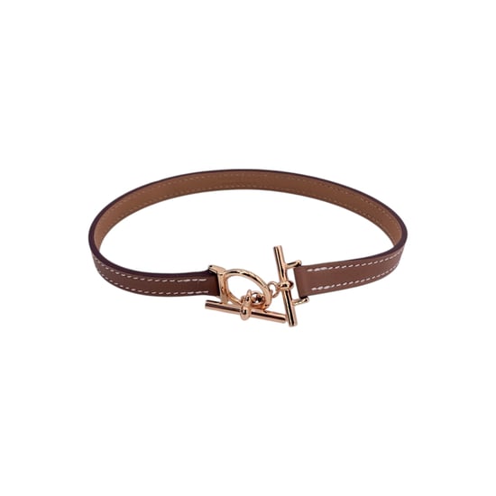 Hermes leren armband Croisière Double Tour - Image 4