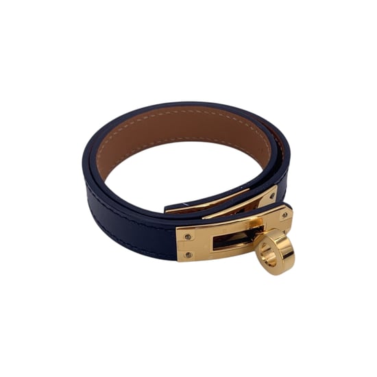 Hermes Leather Bracelet Kelly Double Tour - Image 2