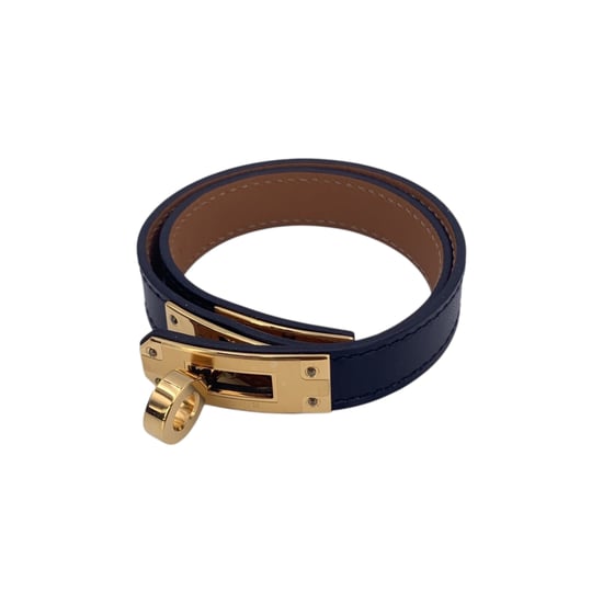 Hermes Leather Bracelet Kelly Double Tour - Image 3