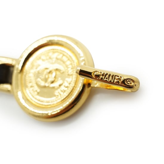 Chanel Vintage Metallbälte CC - Image 5