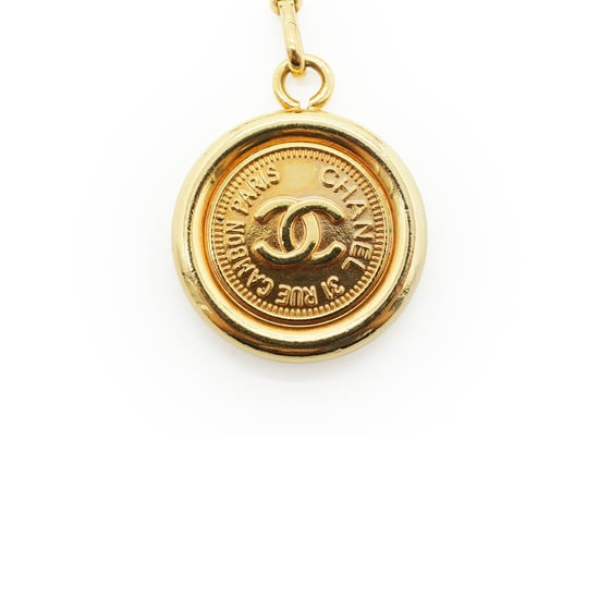 Chanel Vintage Metallbälte CC - Image 6
