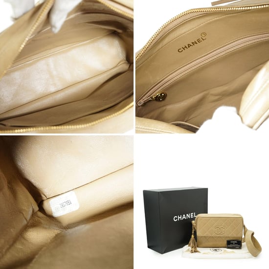 Chanel Vintage leren schoudertas met camera - Image 6