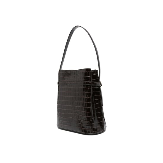 Toteme bucket bag met krokodillenreliëf - Image 2