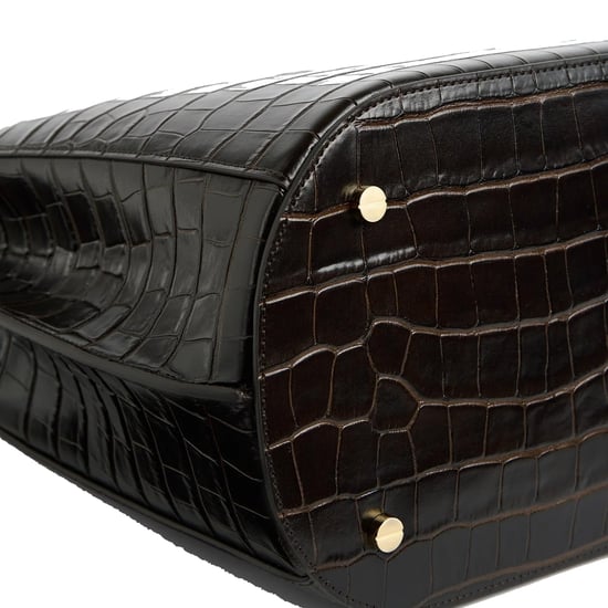 Toteme bucket bag met krokodillenreliëf - Image 4
