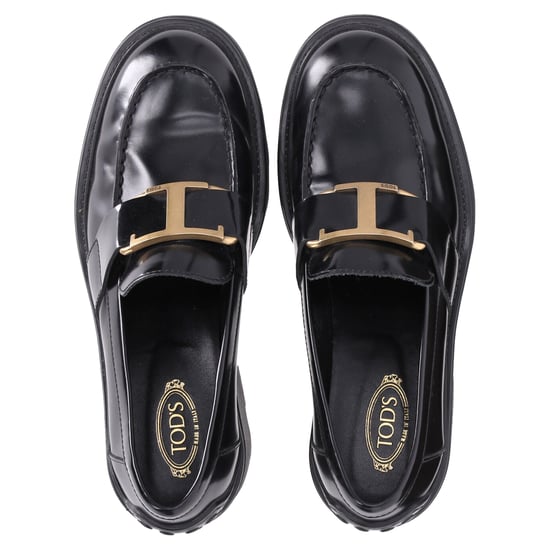 Tod's platform loafers met gesp in zwart kalfsleer - Image 5