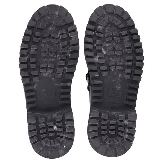 Valentino Garavani VLogo kenmerkende loafers in zwart kalfsleer - Image 6