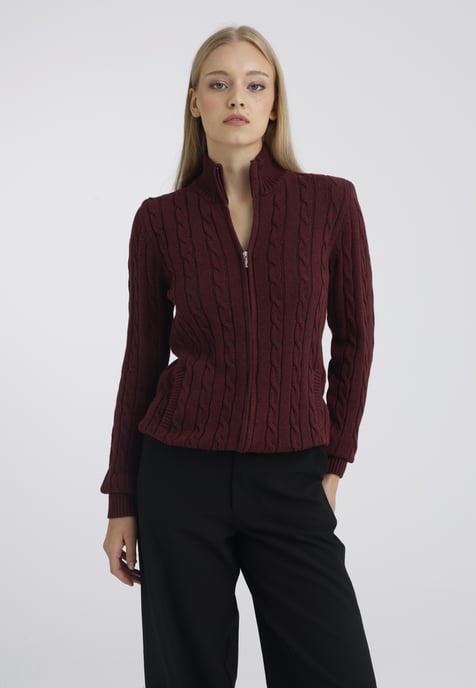 Cardigan Cable Knit Cardigan - Image 2