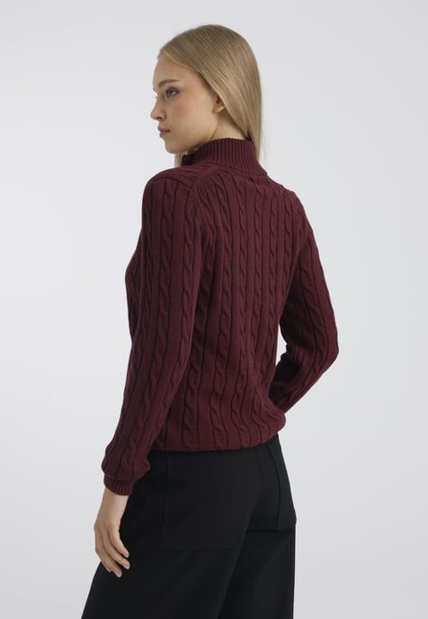 Cardigan Cable Knit Cardigan - Image 4