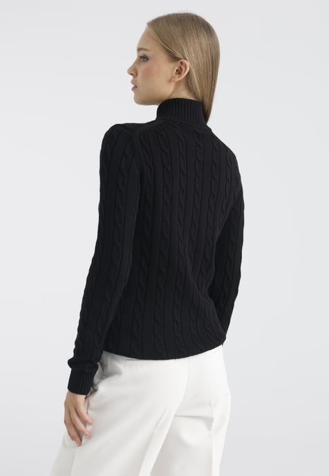 Cardigan Cable Knit Cardigan - Image 5