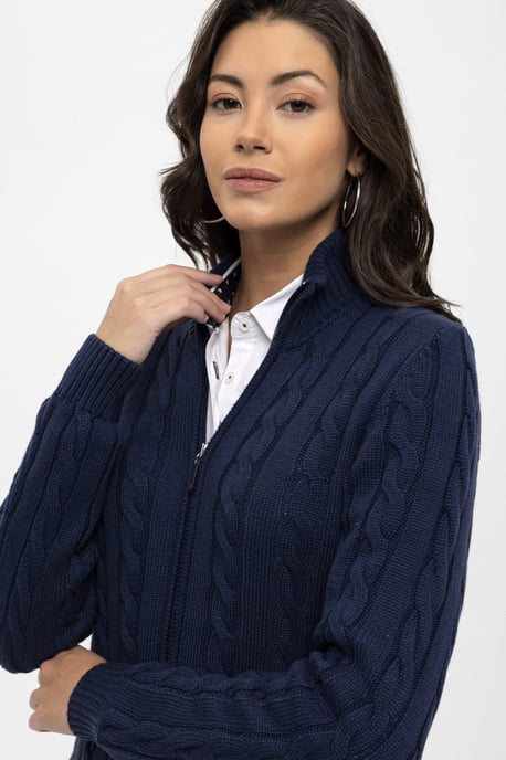 Cardigan Cable Knit Cardigan - Image 2