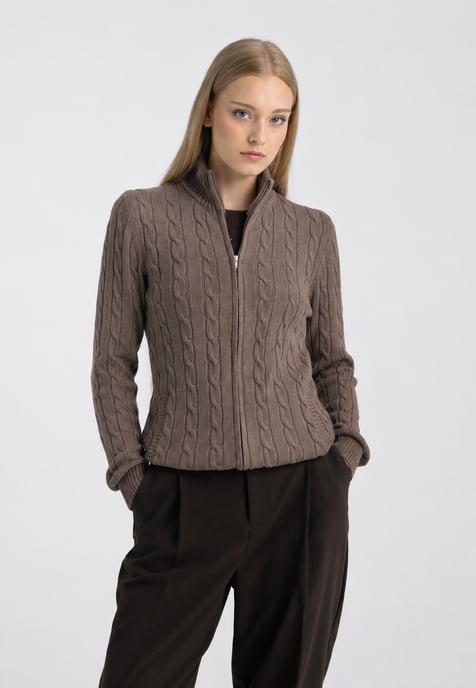 Cardigan Cable Knit Cardigan - Image 1