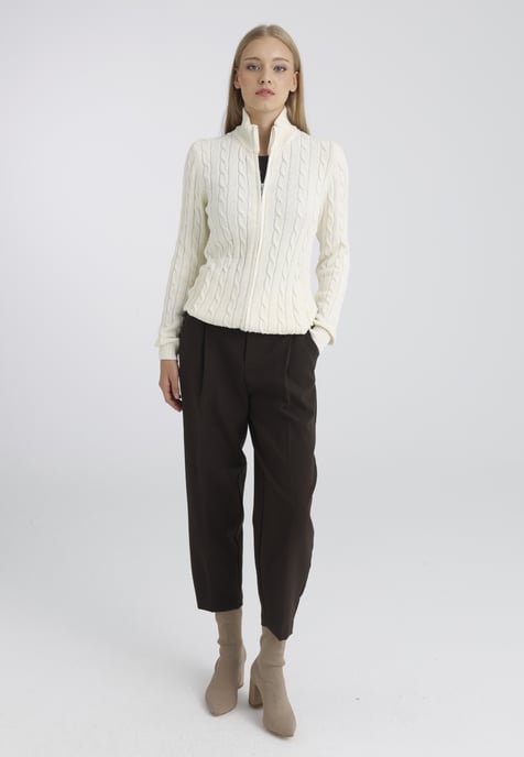 Cardigan Cable Knit Cardigan - Image 3