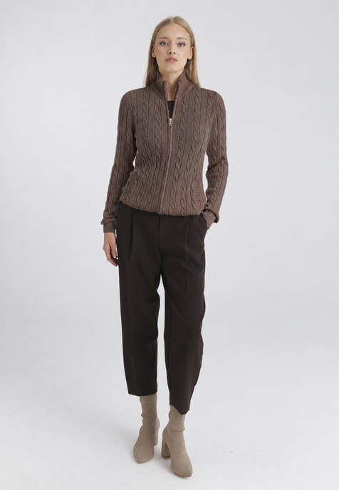 Cardigan Cable Knit Cardigan - Image 2