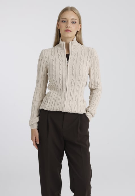 Cardigan Cable Knit Cardigan - Image 1