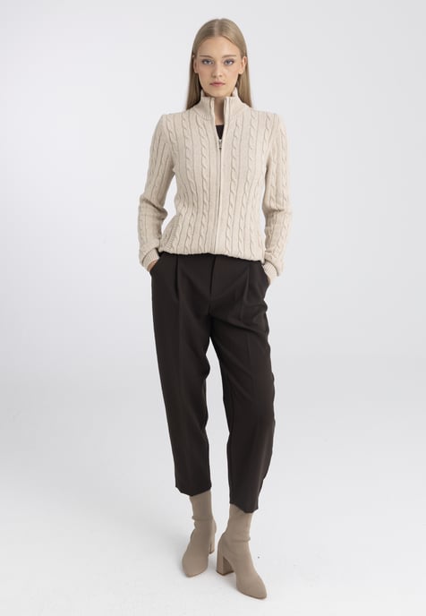 Cardigan Cable Knit Cardigan - Image 2