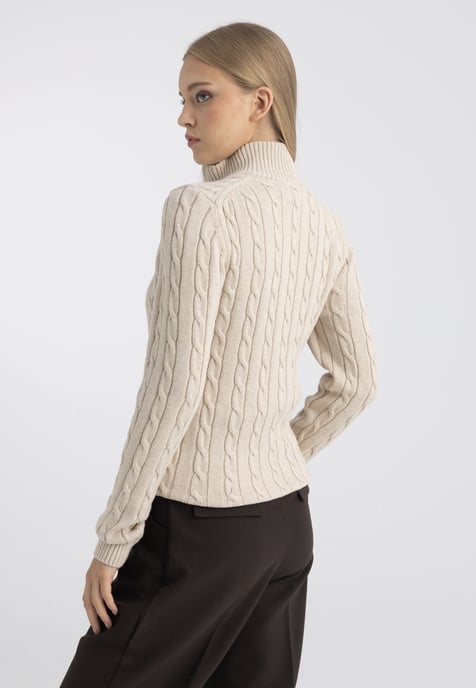 Cardigan Cable Knit Cardigan - Image 4