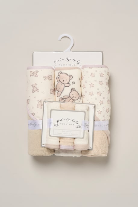 3 Pack Bear Hooded Towels - Image 3