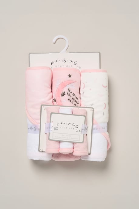 3 Pack Moon Hooded Towels - Image 3