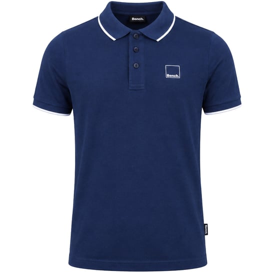 Bench Mata Mens Navy Polo Shirt - Image 1