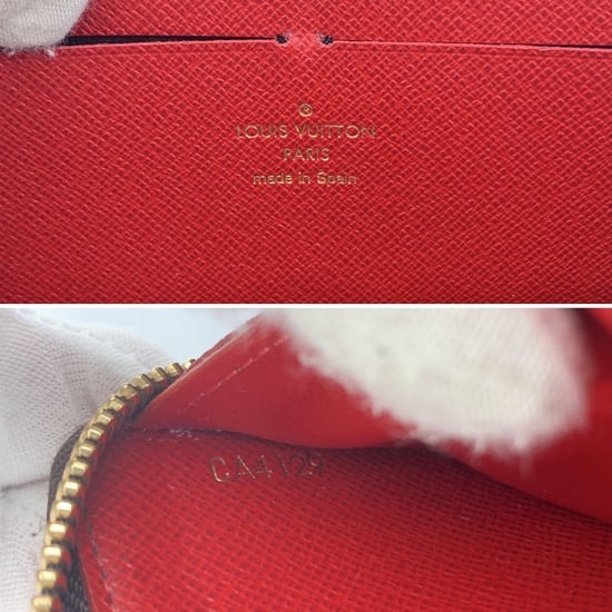 Louis Vuitton stoffen portemonnee Clemence - Image 5