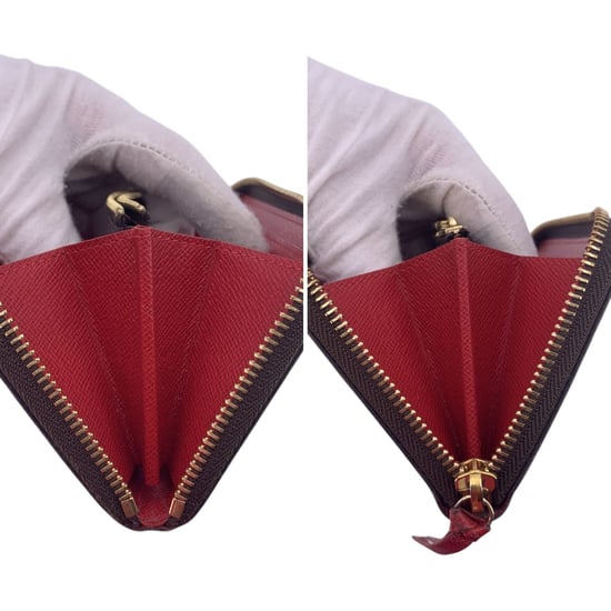 Louis Vuitton stoffen portemonnee Clemence - Image 6