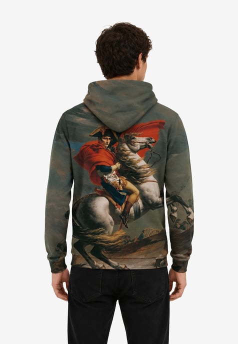 Napoleon Steekt de Alpen Over Hoodie Mr Gugu & Miss GO - Image 3