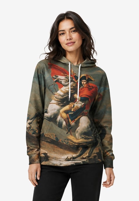Napoleon Steekt de Alpen Over Hoodie Mr Gugu & Miss GO - Image 4