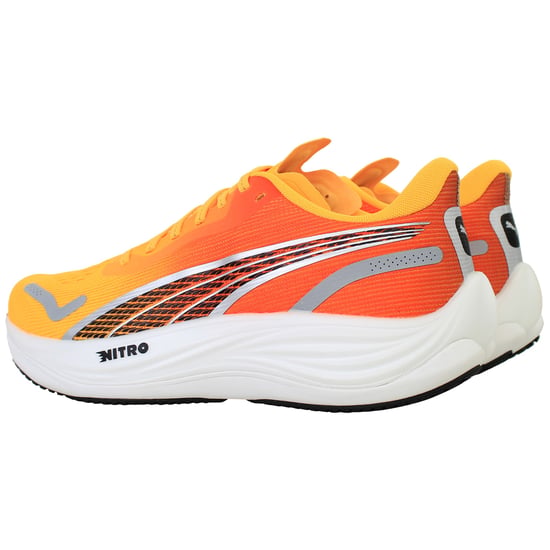 Puma Velocity Nitro 3 Womens Orange Running Shoes - Image 3