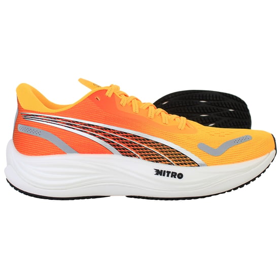 Puma Velocity Nitro 3 Womens Orange Running Shoes - Image 4