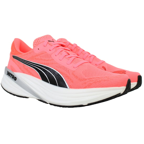 Puma Magnify Nitro 2 Womens Pink Running Shoes - Image 2