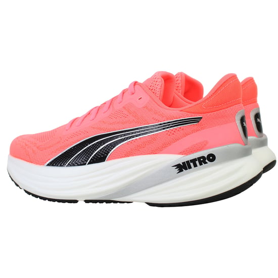 Puma Magnify Nitro 2 Womens Pink Running Shoes - Image 3