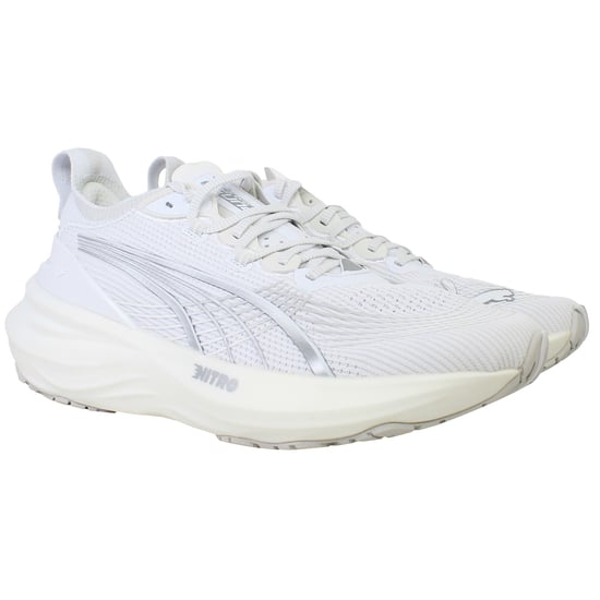 Puma ForeverRun Nitro 2 Womens White Running Shoes - Image 2