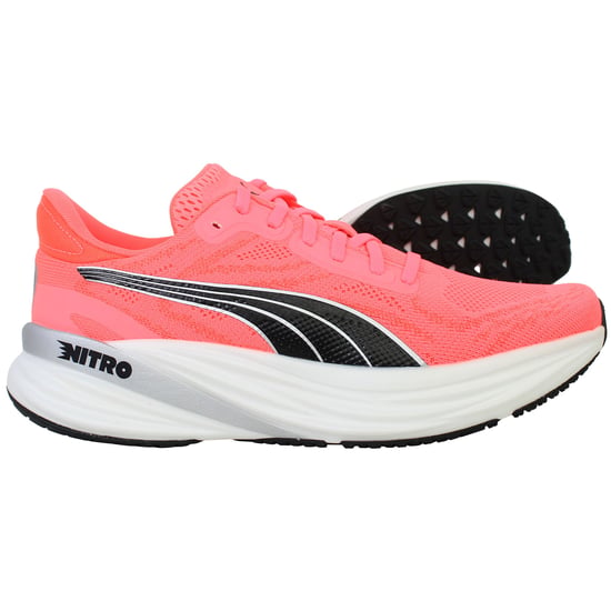 Puma Magnify Nitro 2 Womens Pink Running Shoes - Image 4