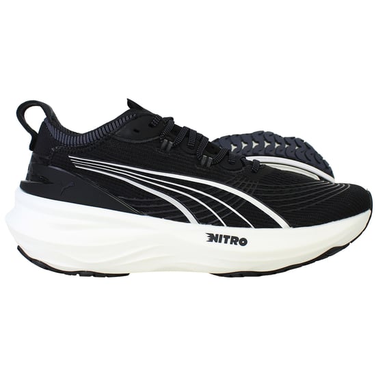 Puma ForeverRun Nitro 2 Womens Black Running Shoes - Image 4