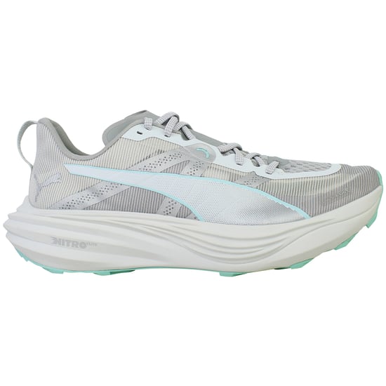 Puma Deviate Nitro Elite Trail Womens Grey Running Shoes - Image 1