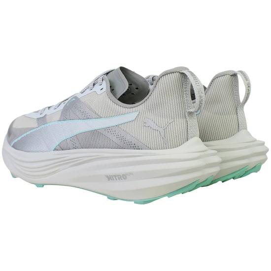 Puma Deviate Nitro Elite Trail Womens Grey Running Shoes - Image 3