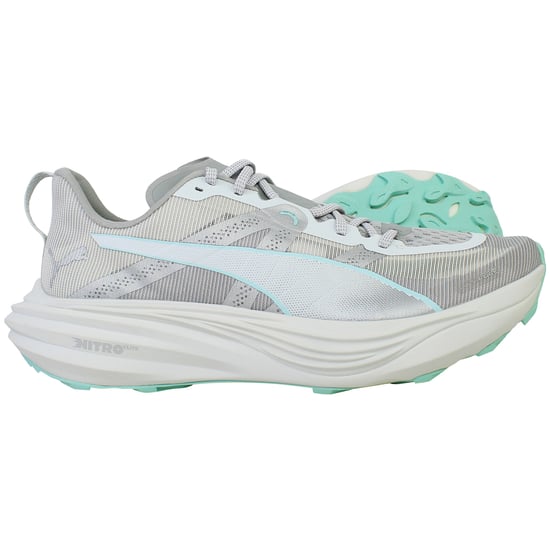 Puma Deviate Nitro Elite Trail Womens Grey Running Shoes - Image 4