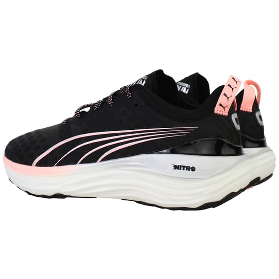 Puma ForeverRun Nitro Womens Black Running Shoes - Image 3