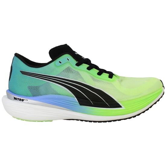 Puma Deviate Nitro Elite 2 Womens Green Running Shoes - Image 1