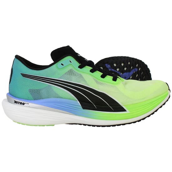 Puma Deviate Nitro Elite 2 Womens Green Running Shoes - Image 4