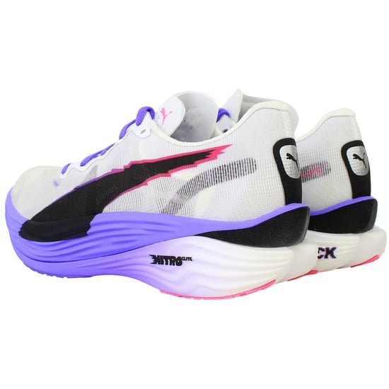 Puma Deviate Nitro Elite 3 Digi-Tokyo Womens White Running Shoes - Image 3