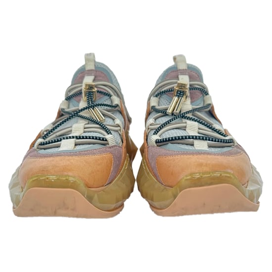 Jimmy Choo Diamond Trail låga sneakers i flerfärgad polyester - Image 2