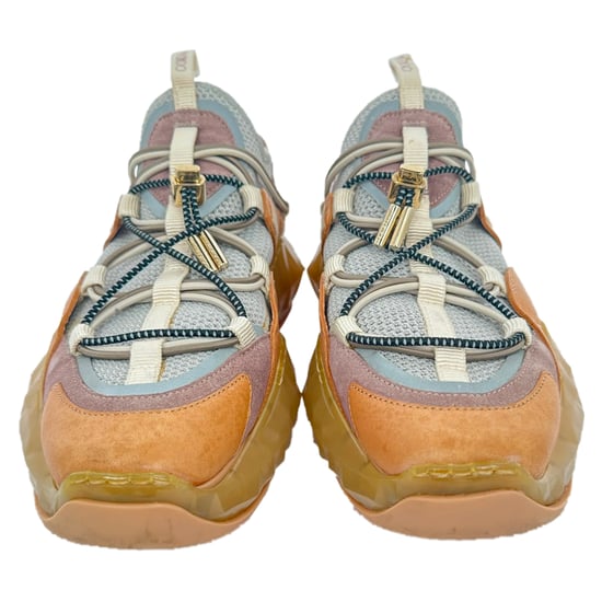 Jimmy Choo Diamond Trail låga sneakers i flerfärgad polyester - Image 3