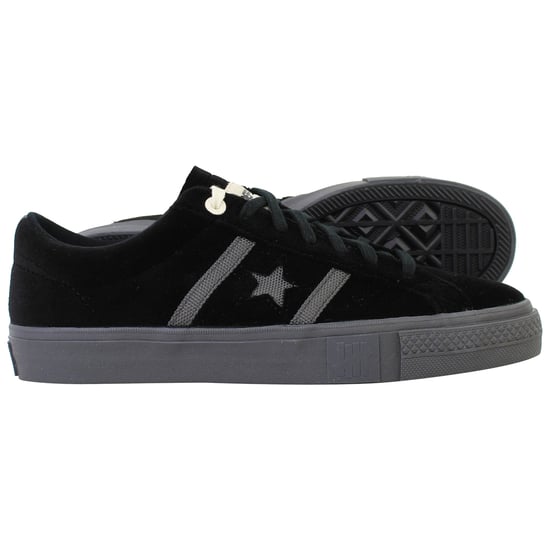 Converse One Star Academy Pro OX Unisex Black Plimsolls - Image 4