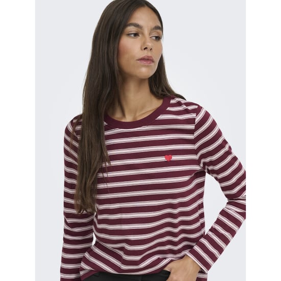 Jacqueline de Yong Pisa gestreepte longsleeve top - Image 1