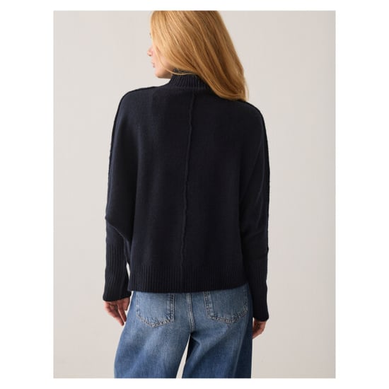 Summum Batwing sweater soft melange knit sweaters 7s8043-70088 - Image 3